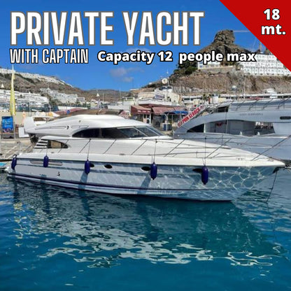Private Yacht Magic Island (18m - capacity 12 people)