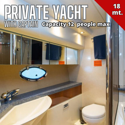 Private Yacht Magic Island (18m - capacity 12 people)