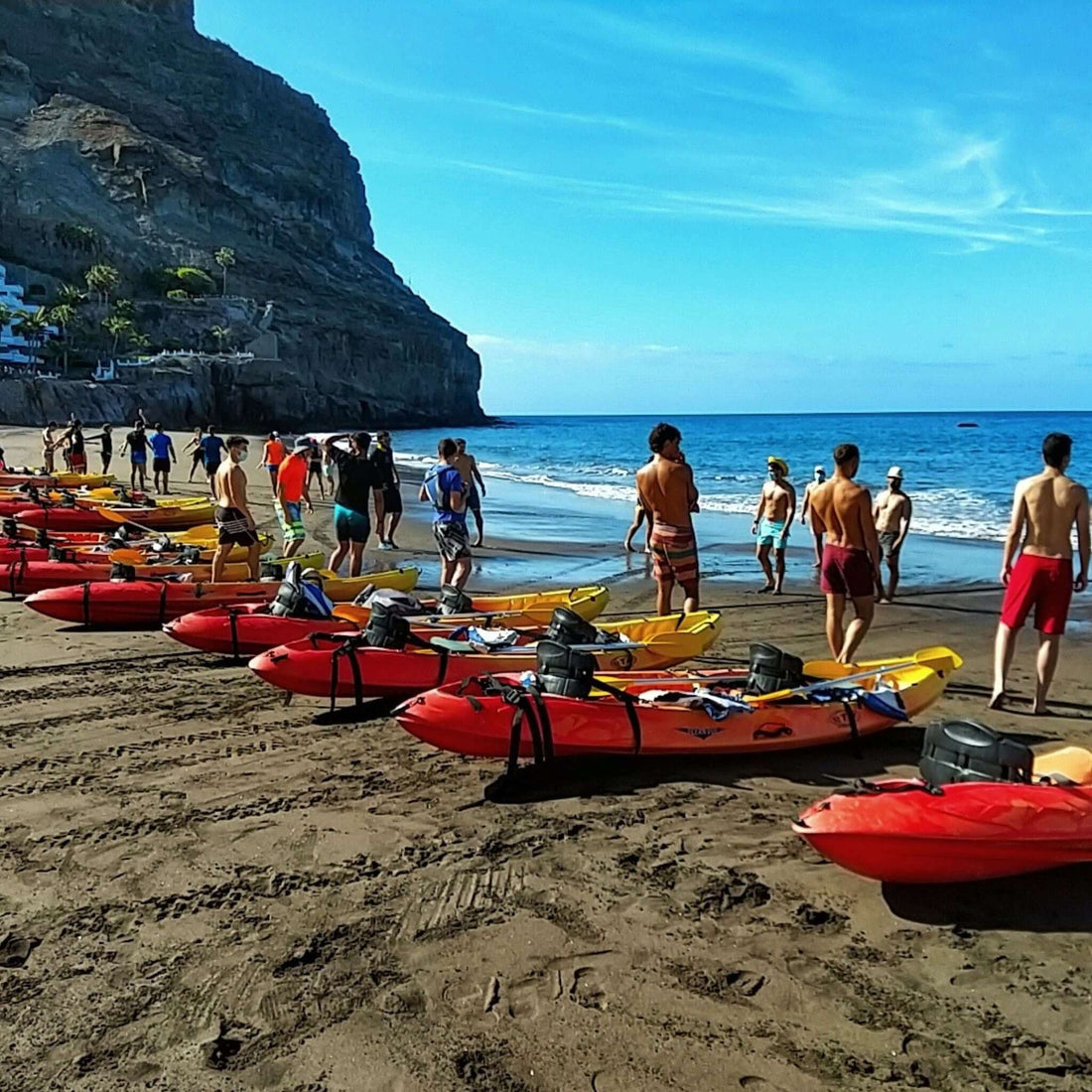 Kayak Adventure Route Gran Canaria